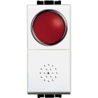 BTICINO - BTIN4038R LIGHT - PULSANTE 10A + PORTALAMPADA ROSS