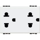 BTICINO - BTIN4185 LIGHT - PRESA DUPLEX UNIVERS 2P+T 16A