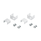 ROSSINI - RSSNAE902B COPPIA STAFFE PER FISAGGIO A PLAFONE BIANCHE PER MONOEMISSIONE NASHI