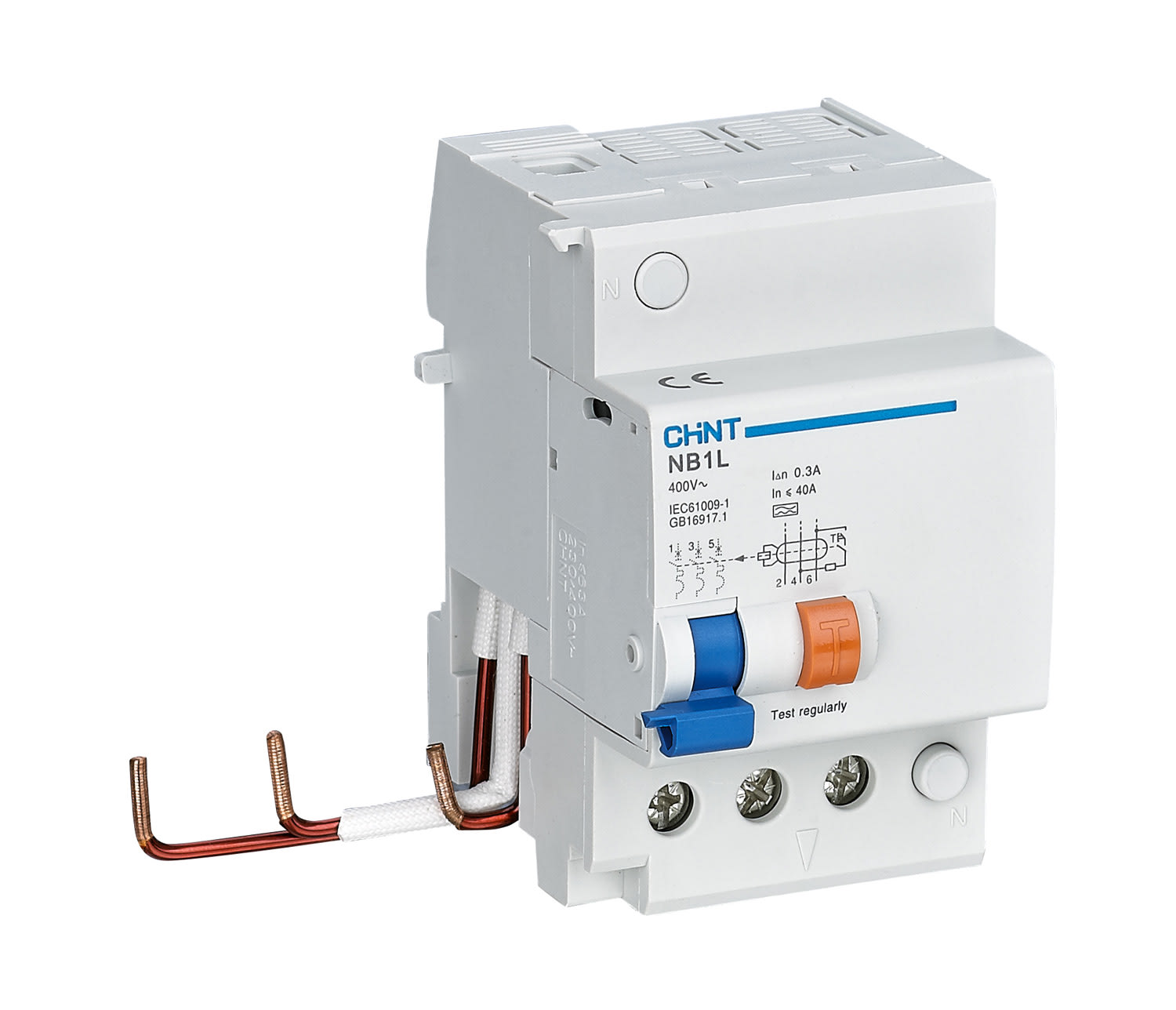 CHINT ITALIA INVESTM - CHT198376 NB1L-40/3P-A300 -DIFF ACC 3P <40A IDN 30