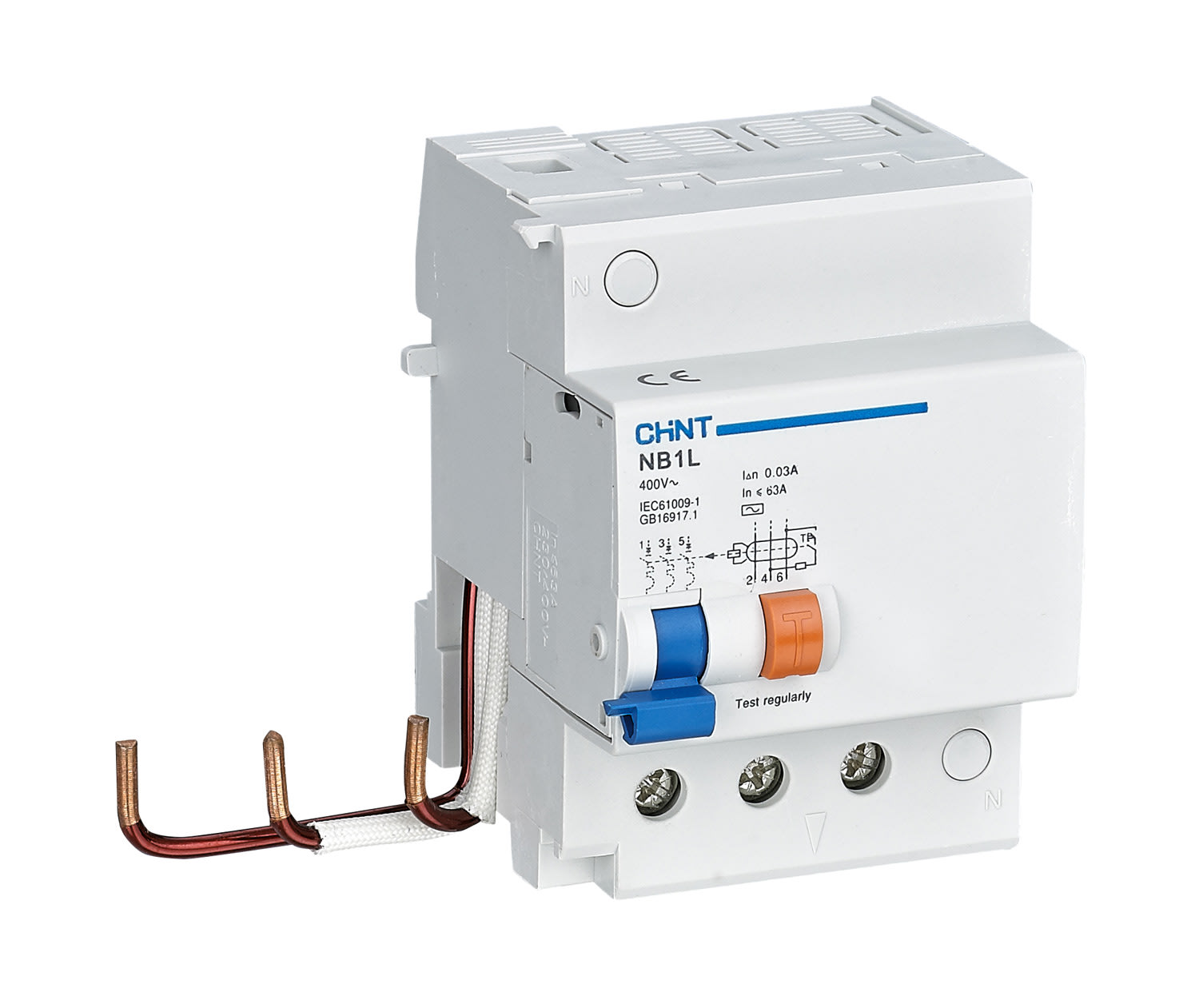 CHINT ITALIA INVESTM - CHT198428 NB1L-63/3P-AC30 -DIFF ACC 3P 50/63A IDN