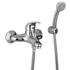 RUBINETTERIA PAFFONI - PFFND026CR MIX VASCA CON SET DOCCIA E SUPPORTO RIPO