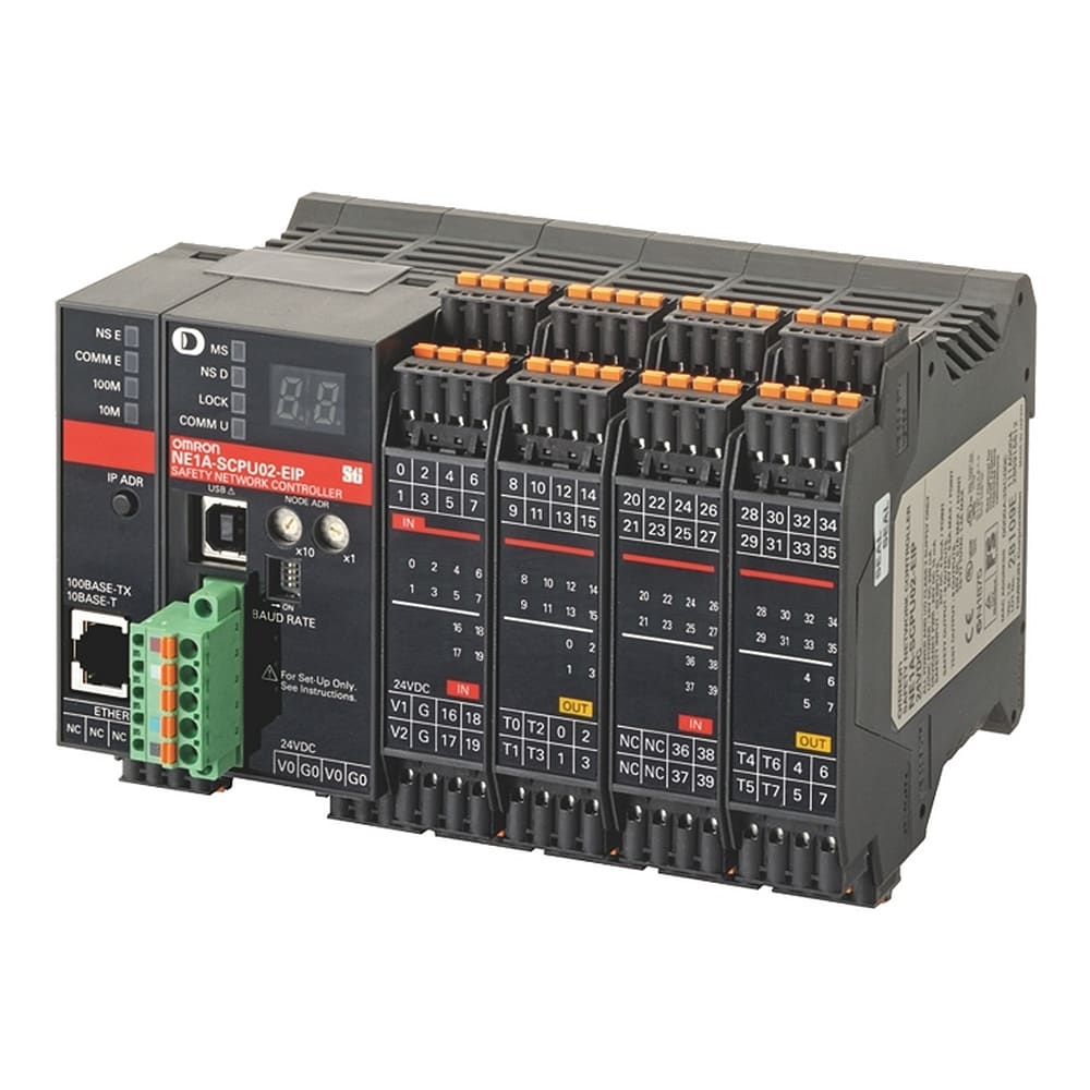 OMRON - OMRNE1ASCPU02EIPVER CONTROLLORESIC.40IN/8OUT,DEVICENET,ETHER