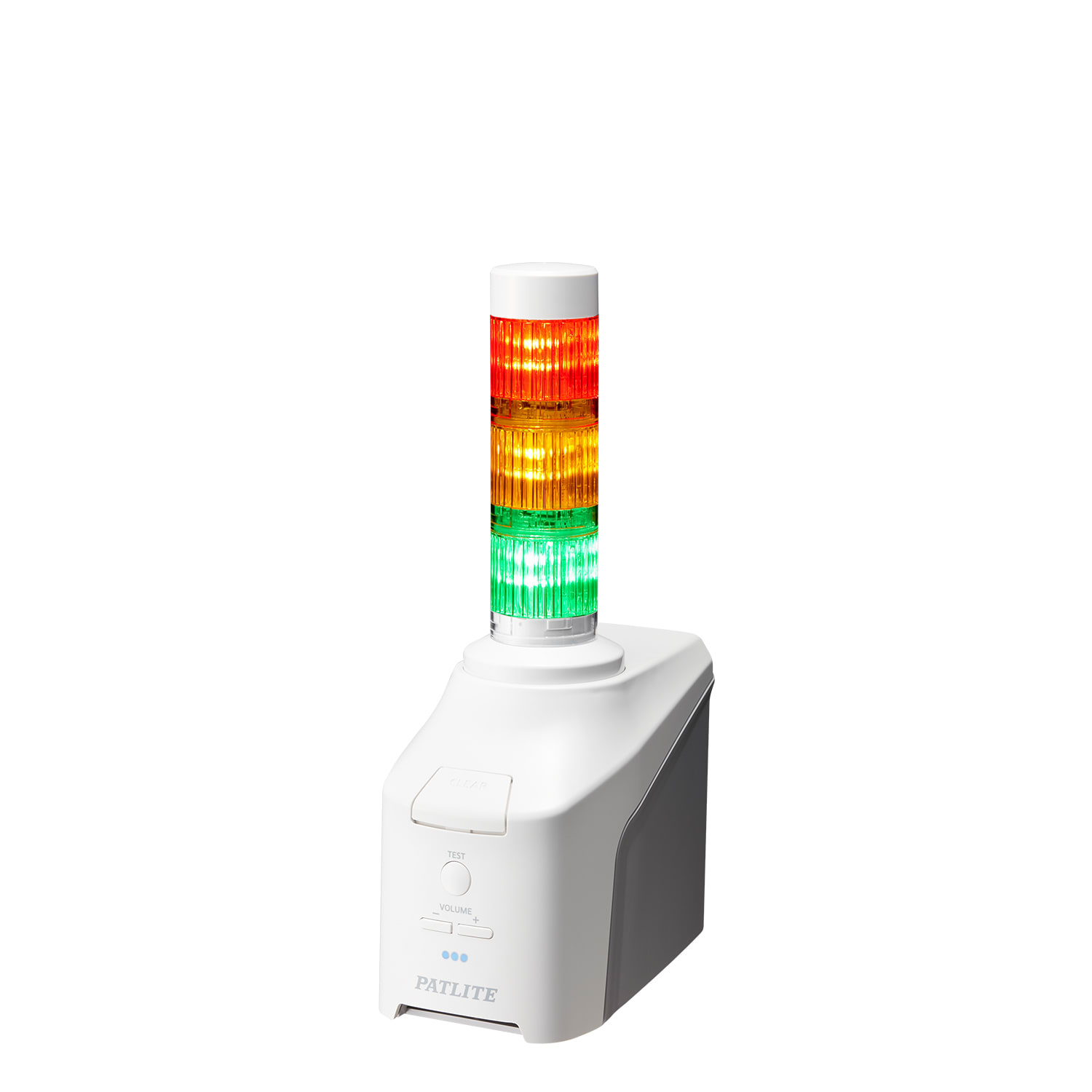 PATLITE EUROPE GMBH - PMHNHV4-3DP-RYG Torretta di segnalaz LAN con annunc, voc
