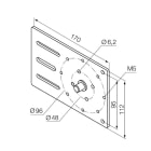 NICE SPA - NIC525.10021 SUPPORTO UNIV. MEDIUM M