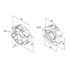 NICE SPA - NIC535.10092 SUPPORTO AL. PER MAX FILETTATO