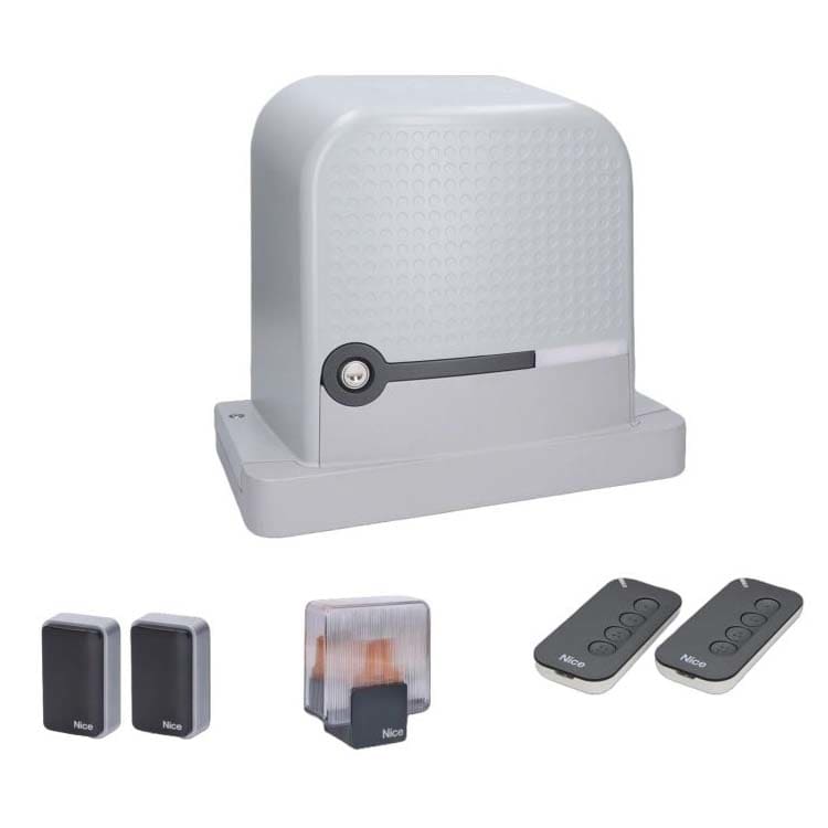NICE SPA - NICRBS600BDKCE KIT COMPLETO PER CANCELLI SCORREVOLI FIN