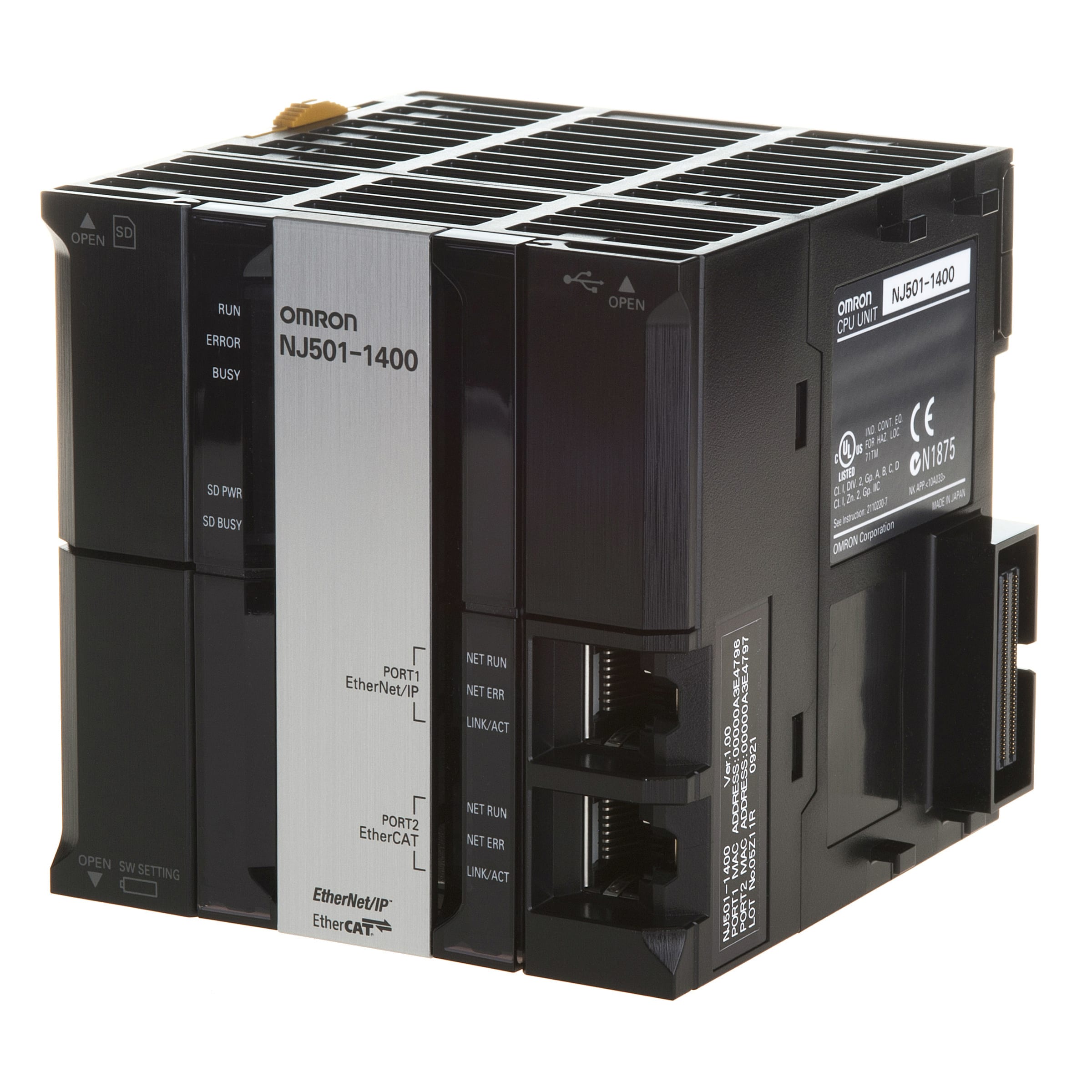 OMRON - OMRNJ5015300 PLC- CPU CNC SYSMACC NJ5. MEMORIA DA 20