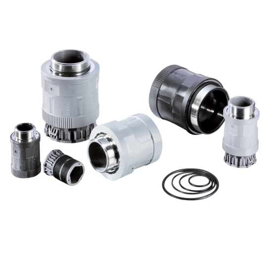 ABB SPA - ABBNKNH-M638-14 RACC. DN48 M63 PA6+OTT.NICH. BK IP69