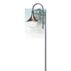 NOBILE ITALIA - NOB2034/08/06/NA/OP LAMPIONE H248 1 LUCE LAMPARA RAME OPALE