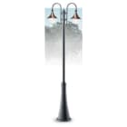 NOBILE ITALIA - NOB2034/09/06/NA/OP LAMPIONE H248 2 LUCI LAMPARA RAME OPALE