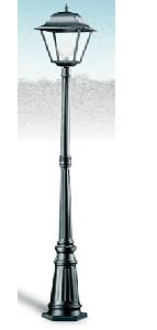 NOBILE ITALIA - NOB2053/8P/NE LAMPIONE H 225 QUADRA GRANDE NE