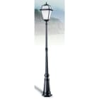 NOBILE ITALIA - NOB2056/8P/NE/SAT LAMPIONE H 228 8 VETRI MEDIA NE DIF.SAT