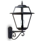 NOBILE ITALIA - NOB2081/03/NA LAMPADA A PARETE 8 VETRI GRANDE ANTRACIT
