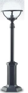 NOBILE ITALIA - NOB3106/66/NA LAMPIONE H121 ANTRACITE SFERA CHIARA
