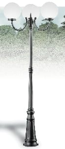 NOBILE ITALIA - NOB5013/11/X/NE LAMPIONE 3 LUCI SF.ARTISTICA C/PROLUN NE