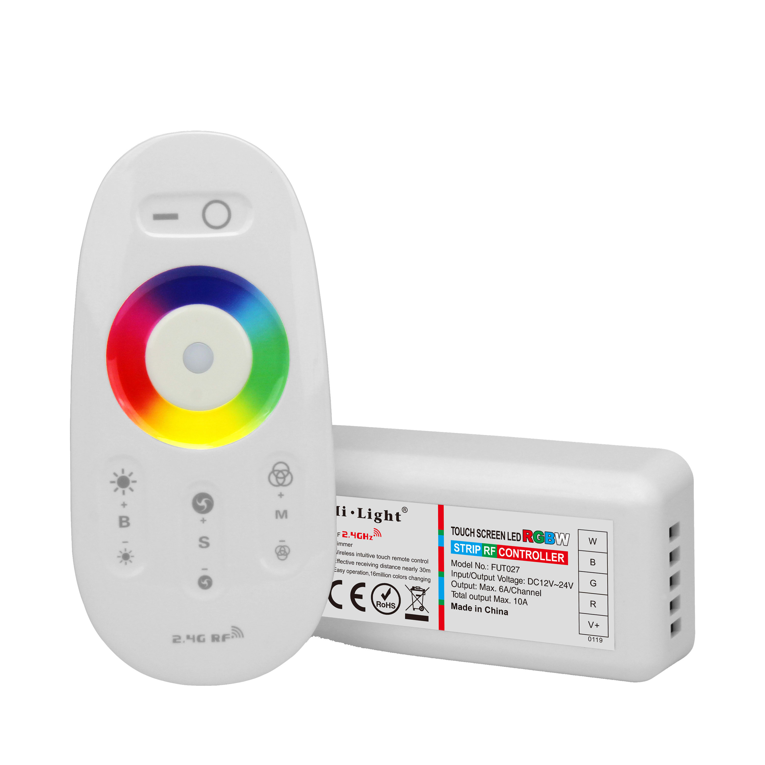 NOBILE ITALIA - NOB5930/RGBW CENTRALINA RGBW CON TELECOMANDO TOUCH
