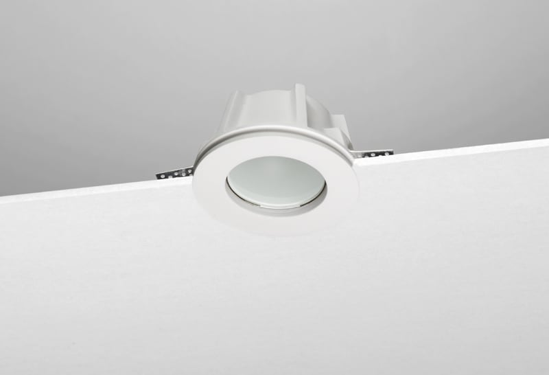 NOBILE ITALIA - NOB9094 INCAS. GESSO TONDO C/VETRO GU10 220-240V