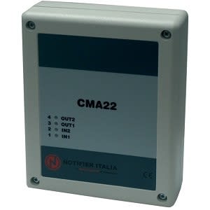 NOTIFIER ITALIA SR - NOTCMA22 MOD INTERF 2 INGRESSI 2 USCITE