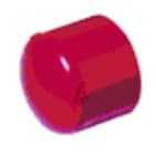 NOTIFIER ITALIA SR - NOTFAA-C25R TAPPO DI FINE LINEA IN ABS ROSSO 21MM