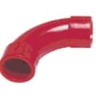 NOTIFIER ITALIA SR - NOTFAA-E25-90R CURVA A 90? IN ABS DI COLORE ROSSO 21MM