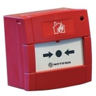 NOTIFIER ITALIA SR - NOTM5ARP02SGN02601 PUL. IND. ROTT. VETRO ISO. ROSSO