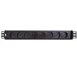 NOTIFIER ITALIA SR - NOTPM8220 CANALA RACK 8 PRESE SHUKO