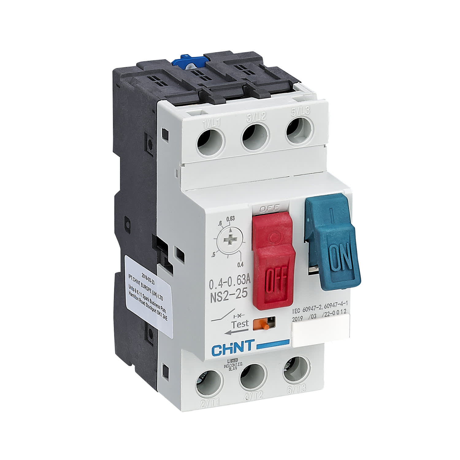 CHINT ITALIA INVESTM - CHT495078 NS2-25/1B - SALVAMOTORE M/T  3P  1,6...2