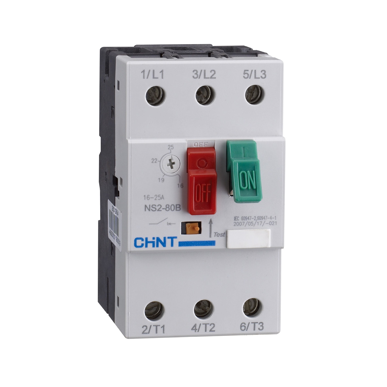 CHINT ITALIA INVESTM - CHT495088 NS2-80B/2C - SALVAMOTORE M/T 3P 40...6