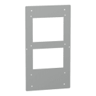SCHNEIDER ELECTRIC - SNRNSYCUACC022DG Kit di adattamento per condizionatore laterale in acciaio inox, Climasys CU, 600W
