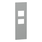 SCHNEIDER ELECTRIC - SNRNSYCUACC031DG Kit di adattamento CU Slim in acciaio inox 1,1-1,5 kW per unità di raffreddamento connessa, Climasys CU, montaggio in superficie