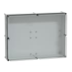 SCHNEIDER ELECTRIC - SNRNSYPLS5472AG Cassetta PLS, retro in poliestere, coperchio trasparente per PC IP65 54x72x23cm