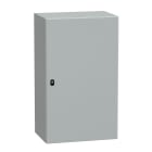 SCHNEIDER ELECTRIC - SNRNSYS3D10640 Cassetta in acciaio montata a parete, PanelSeT S3D, porta piena, senza piastra di montaggio, 1000x600x400mm, IP66, IK10