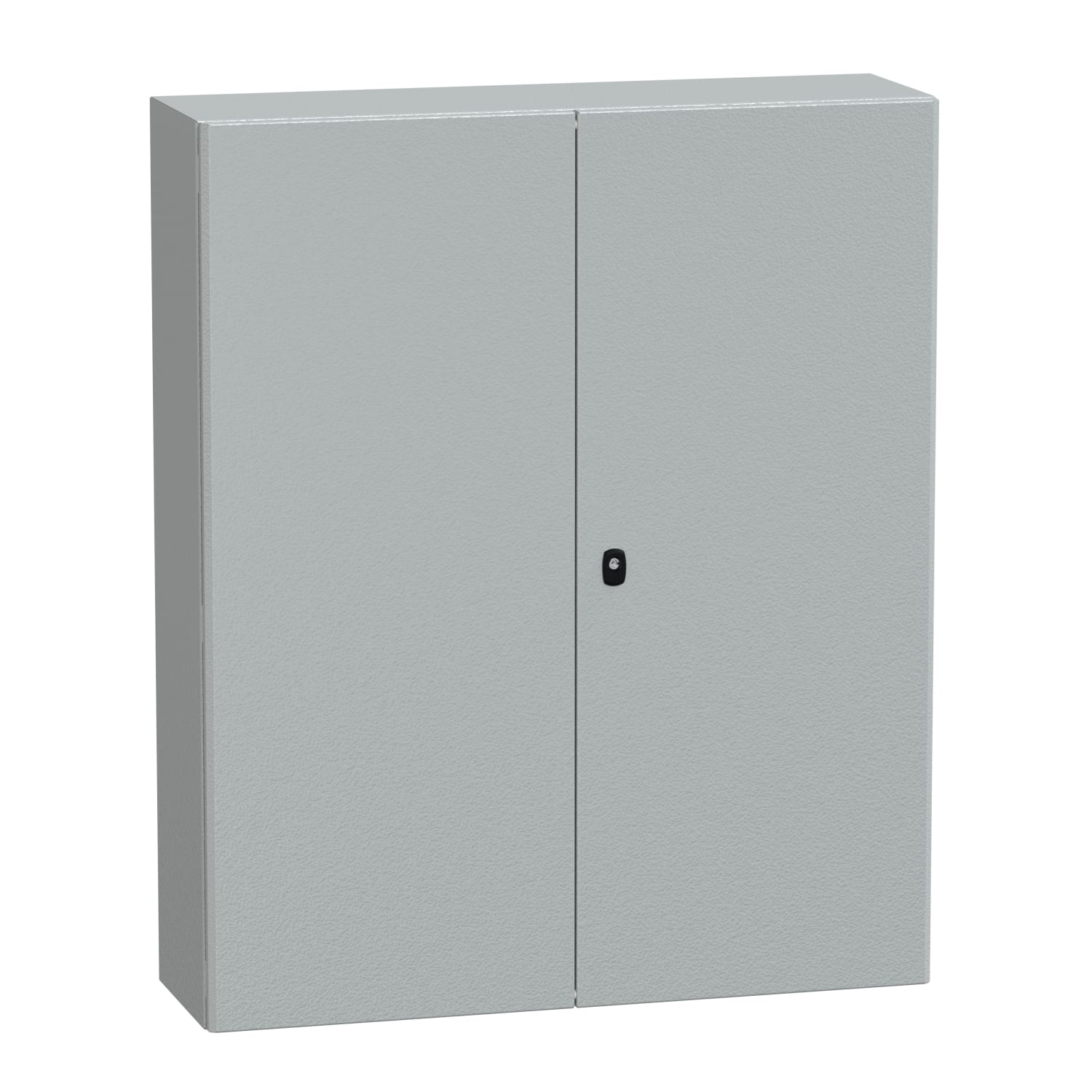 SCHNEIDER ELECTRIC - SNRNSYS3D121030D Cassetta in acciaio montata a parete, PanelSeT S3D, porta piena senza piastra 1200x1000x300, IP55, IK10