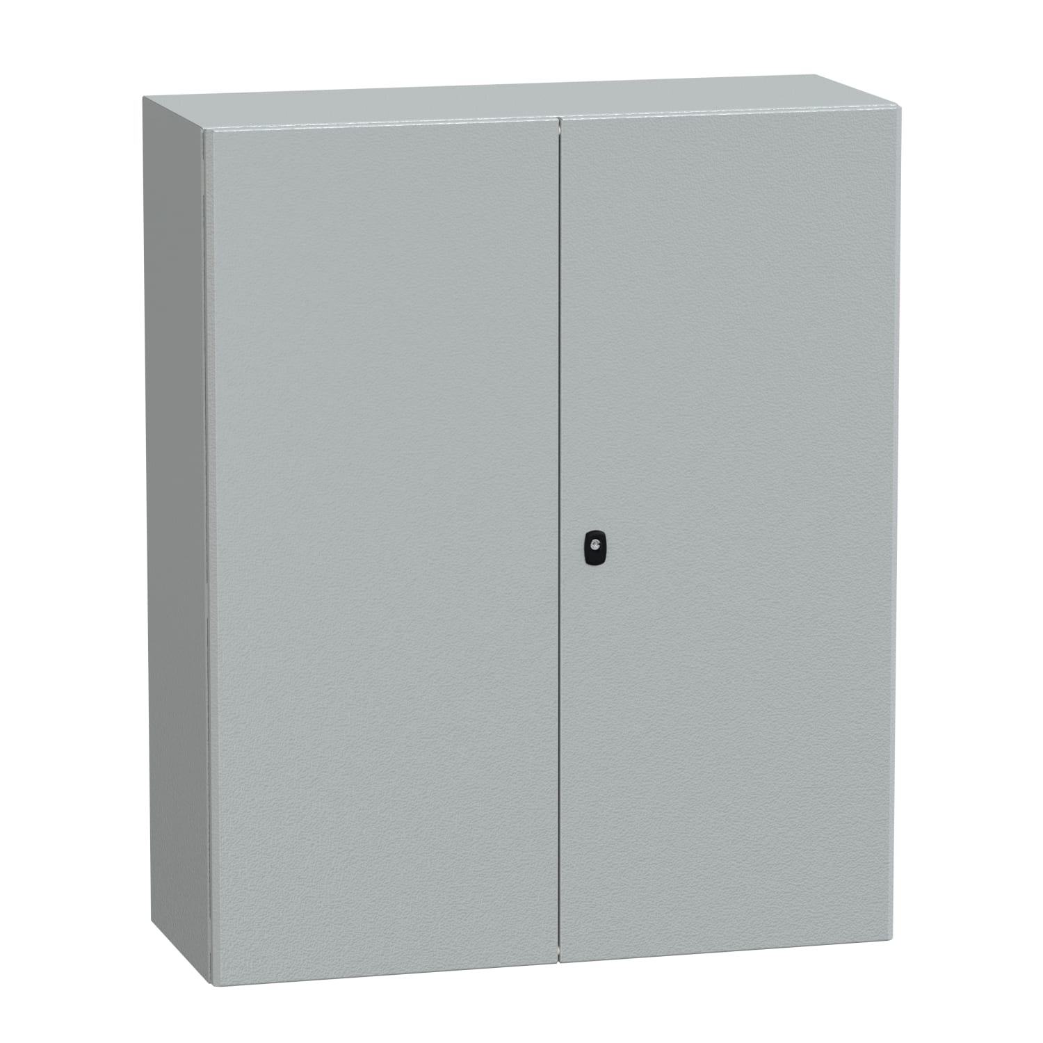 SCHNEIDER ELECTRIC - SNRNSYS3D121040D Cassetta in acciaio montata a parete, PanelSeT S3D, porta piena senza piastra 1200x1000x400, IP55, IK10