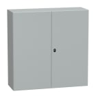 SCHNEIDER ELECTRIC - SNRNSYS3D121240D Cassetta in acciaio montata a parete, PanelSeT S3D, porta piena senza piastra 1200x1200x400 IP55 IK10