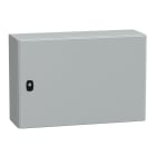SCHNEIDER ELECTRIC - SNRNSYS3D4620 Cassetta in acciaio montata a parete, PanelSeT S3D, porta piena, senza piastra di montaggio, 400x600x200mm, IP66, IK10