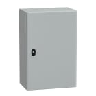 SCHNEIDER ELECTRIC - SNRNSYS3D6425P Cassetta in acciaio montata a parete, PanelSeT S3D, porta piena, con piastra di montaggio, 600x400x250mm, IP66, IK10