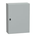 SCHNEIDER ELECTRIC - SNRNSYS3D8625P Cassetta in acciaio montata a parete, PanelSeT S3D, porta piena, con piastra di montaggio, 800x600x250mm, IP66, IK10
