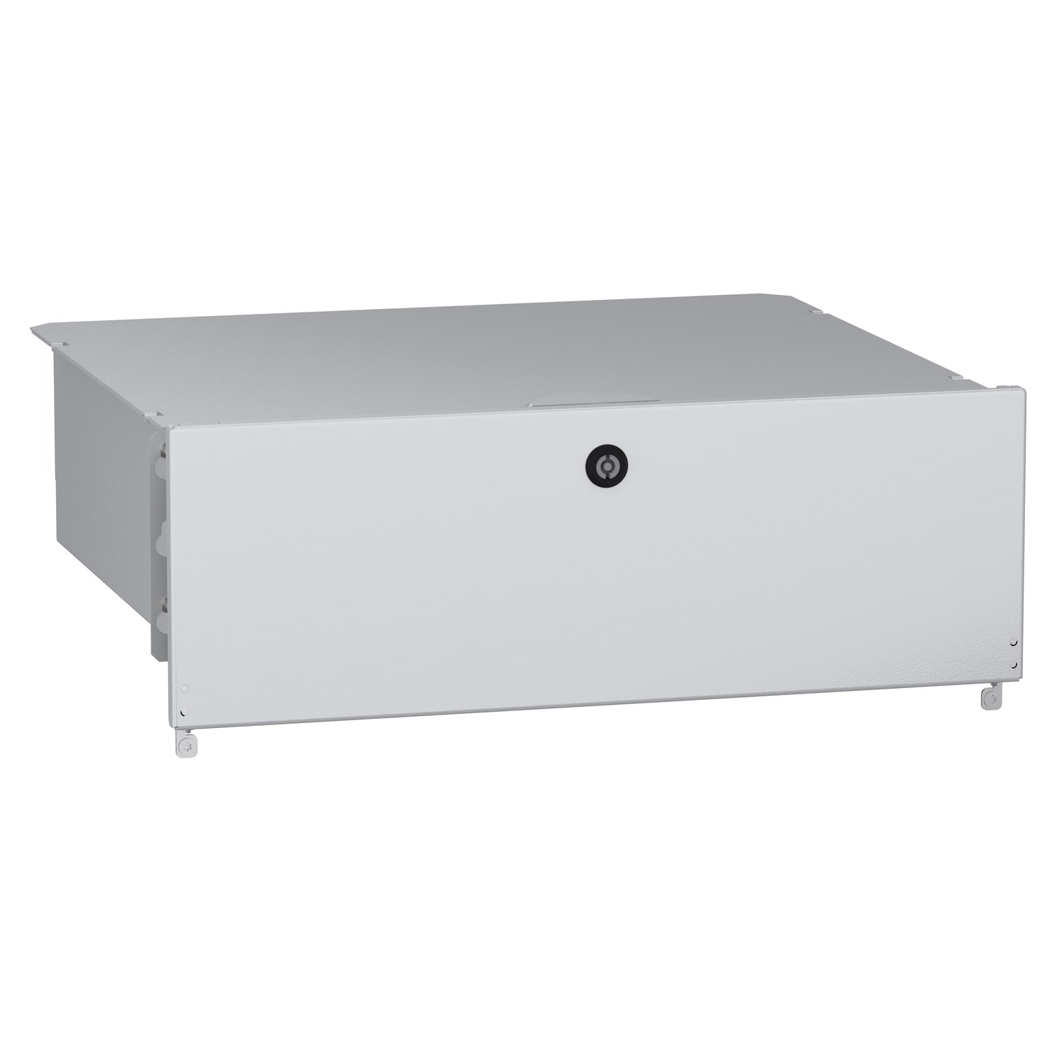 SCHNEIDER ELECTRIC - SNRNSYSFNPCMK600 Cassetto per tastiera e mouse per armadi elettrici PC W600mm PanelSeT SFN, RAL7035