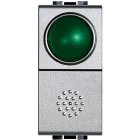 BTICINO - BTINT4038V LIGHT TECH - PULSANTE + PORTALAMP VERDE