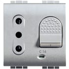 BTICINO - BTINT4311/16 LIGHT TECH - PRESA SICURA MAGNET 2P+T 16