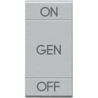 BTICINO - BTINT4911AFN LIGHT TECH - COPRITASTO ON OFF GEN 1 MOD