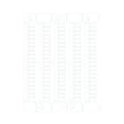 CABUR SRL - CBRNU08510NIV CNU/8/51/NI/V T.100 TESS. NUM.NI V