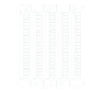 CABUR SRL - CBRNU08510W1V CNU/8/51/W1 TAB.100 TESSERE W1 V