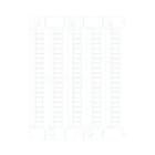 CABUR SRL - CBRNU0851YV CNU/8/51/Y TAB.100 TESSERE Y VER