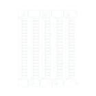 CABUR SRL - CBRNU0851ZV CNU/8/51/Z TAB.100 TESSERE Z VER