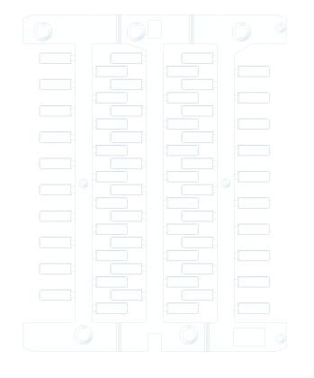 CABUR SRL - CBRNUT15YS NUT/15 TESS.TUB.15MM X80 GIALLE