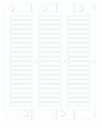 CABUR SRL - CBRNUT23 NUT/23 TESS.TUB.L=23MM (X60)