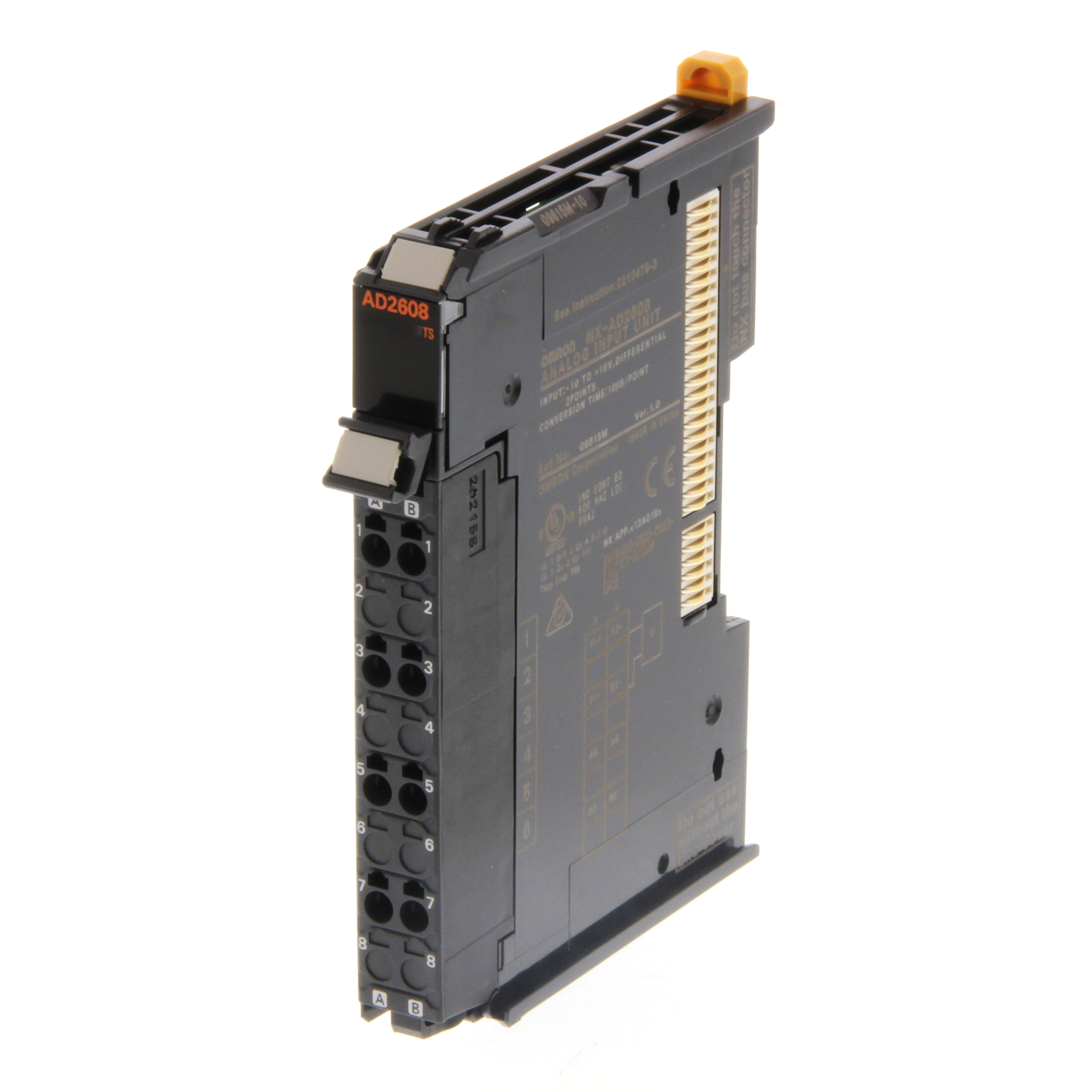 OMRON - OMRNXAD2608 PLC- NX. 2AI -10..+10V 30000 PTI